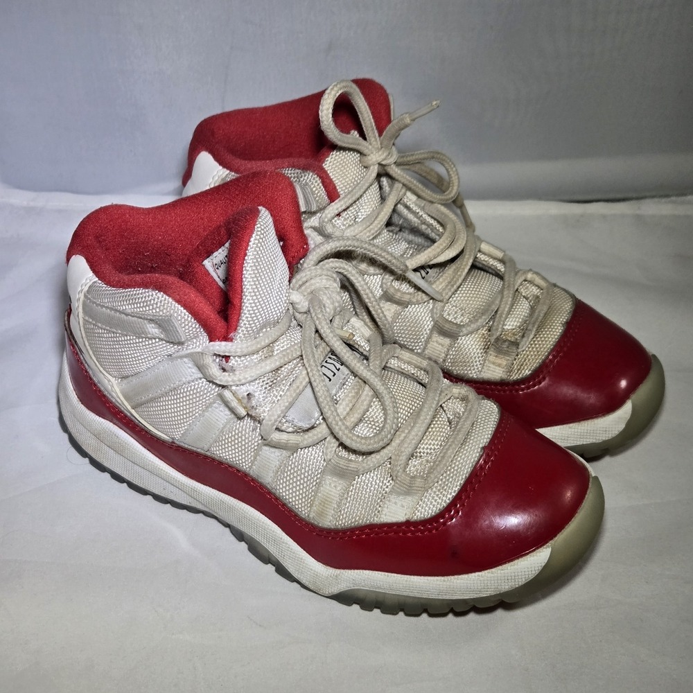 Nike‎ Air Jordan 11 Retro Soft Bottom Baby Crib Shoes 378049-116 Size 12C